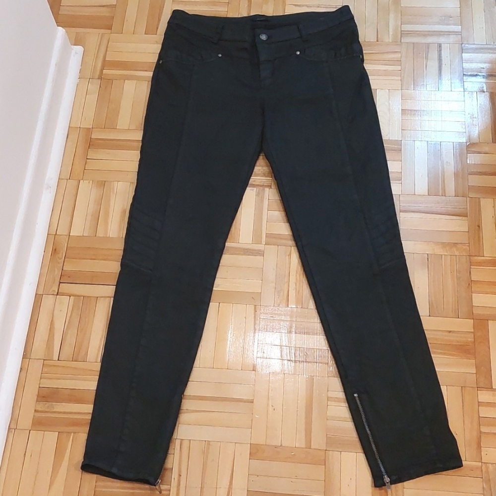 Ikks coated skinny jeans size 30